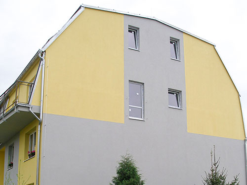 Nástavba bytového domu - Hostivice